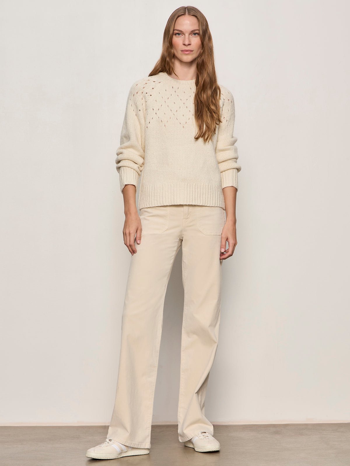 Velveteen Marine Pant Vanilla Creme