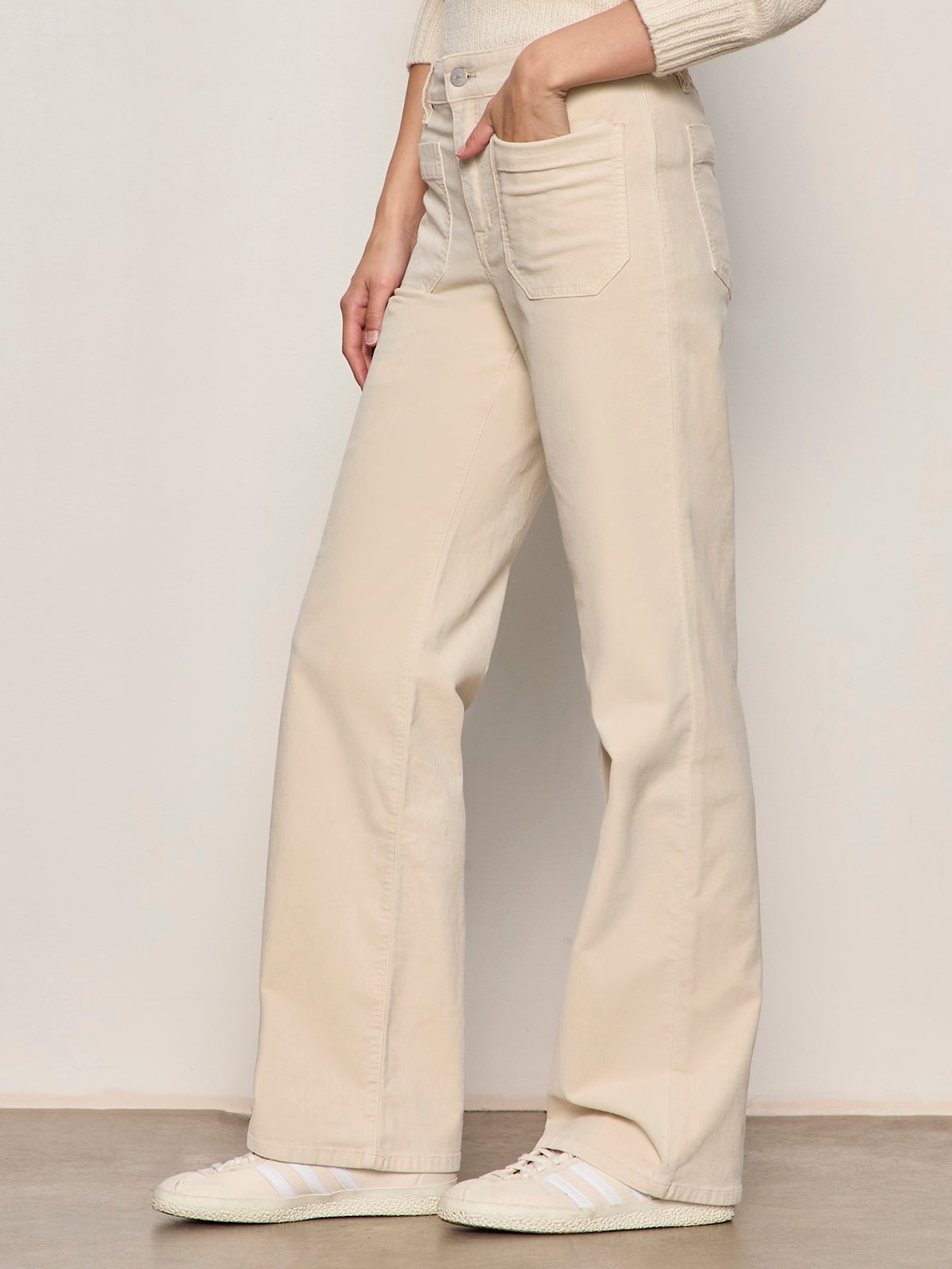 Velveteen Marine Pant Vanilla Creme